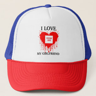 BONÉ EU AMO O MEU DIA DE OS NAMORADOS PERSONALIZADO NAM