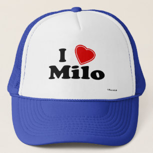 Boné Eu amo o Milo