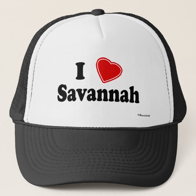Boné Eu amo o savana (Frente)