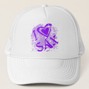 BONÉ EU AMO O SAXOFONE