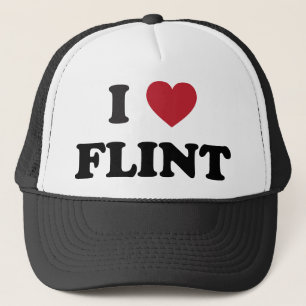 Boné Eu amo o sílex Michigan