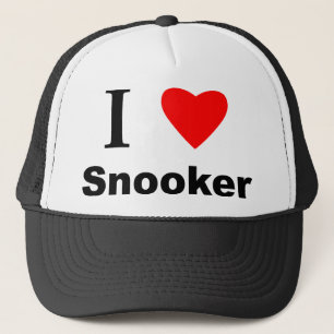 Boné Eu amo o Snooker