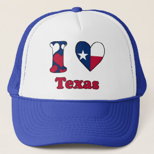 Boné Eu amo o Texas
