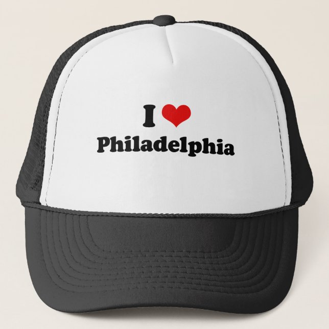 Boné Eu amo o Tshirt de Philadelphfia (Frente)