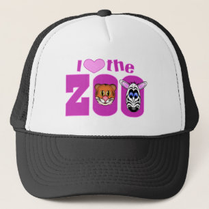 Boné Eu amo o zoológico