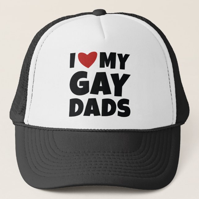 Boné Eu Amo Os Meus Pais Gay (Frente)