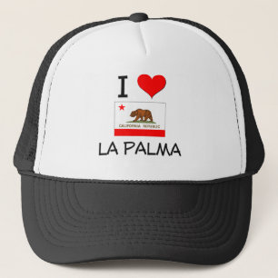 Boné Eu amo PALMA Califórnia do LA