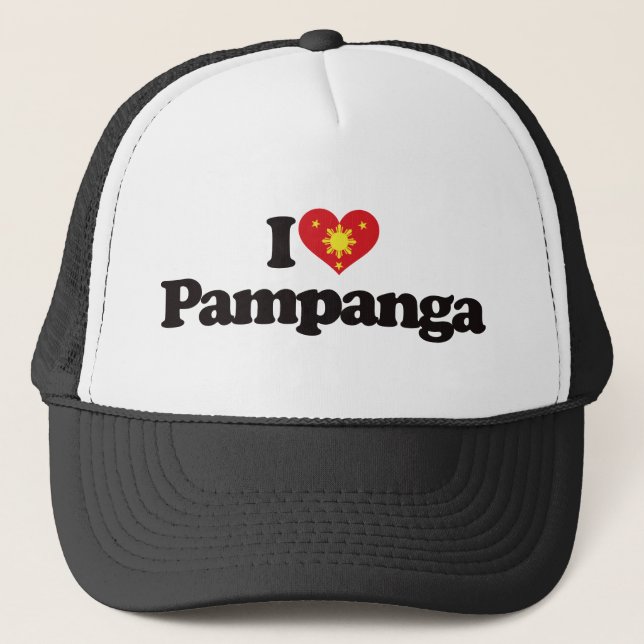 Boné Eu amo Pampanga (Frente)