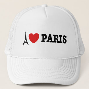 Boné Eu Amo Paris