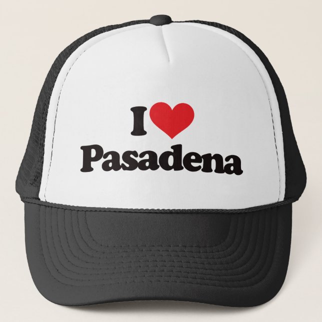 Boné Eu amo Pasadena (Frente)