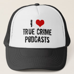Boné Eu Amo Podcasts do Crime Real História do Assassi