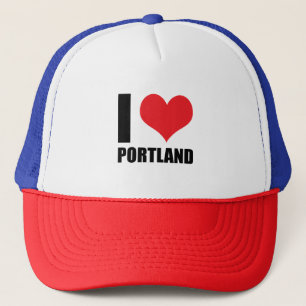Boné Eu amo Portland