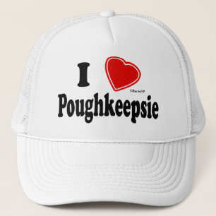 Boné Eu amo Poughkeepsie