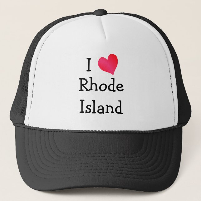 Boné Eu Amo Rhode Island (Frente)