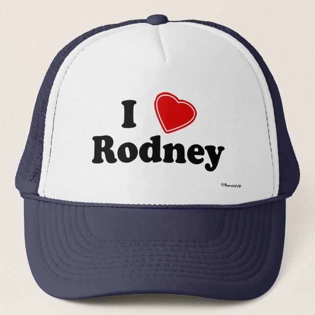 Boné Eu amo Rodney (Frente)
