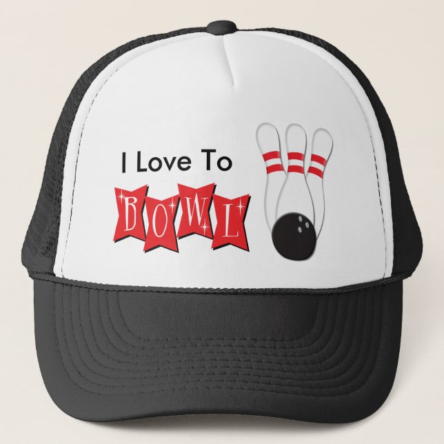 Boné Eu amo rolar (Frente)