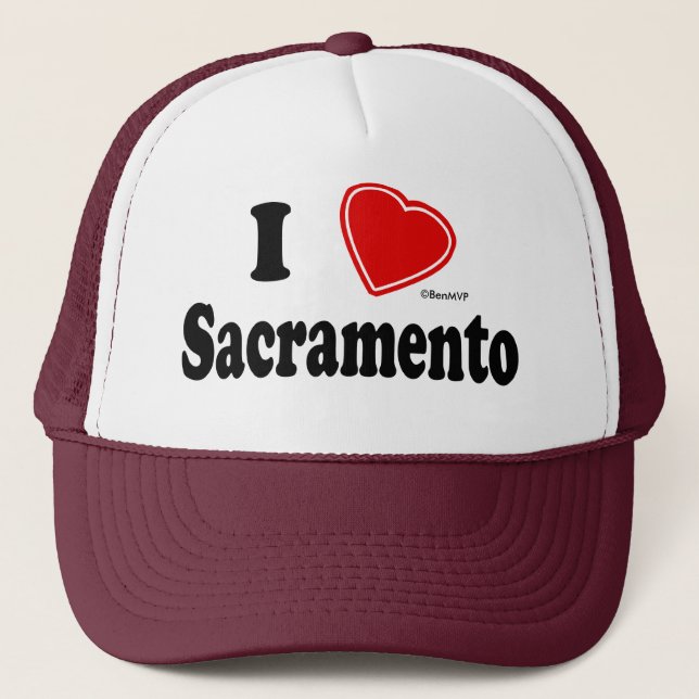 Boné Eu amo Sacramento (Frente)