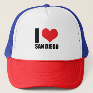Boné Eu amo San Diego