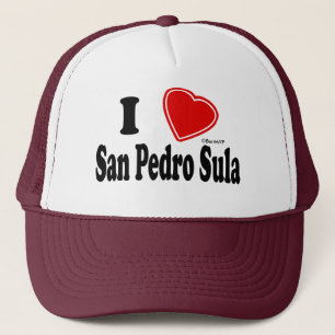 Boné Eu amo San Pedro Sula