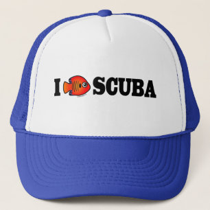 Boné Eu Amo Scuba