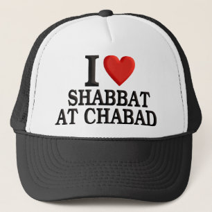 Boné Eu amo Shabbat em Chabad