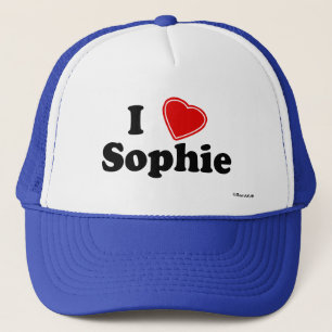 Boné Eu amo Sophie