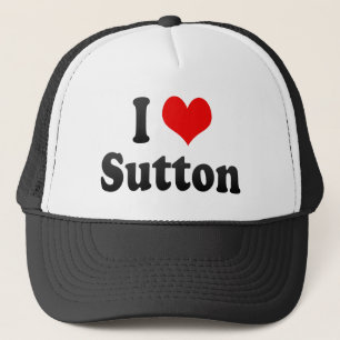 Boné Eu amo Sutton, Reino Unido