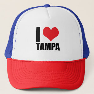 Boné Eu amo Tampa