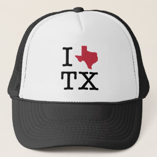 Boné Eu amo texas