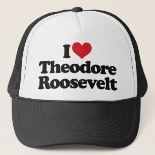 Boné Eu amo Theodore Roosevelt