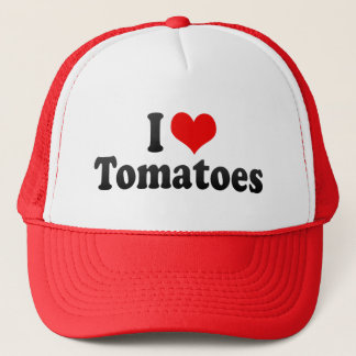 Boné Eu amo tomates