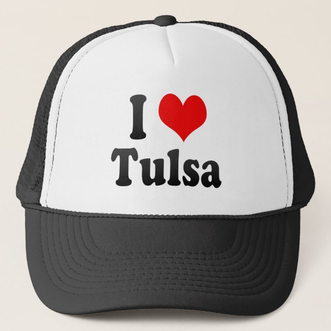 Boné Eu amo Tulsa, os Estados Unidos (Frente)