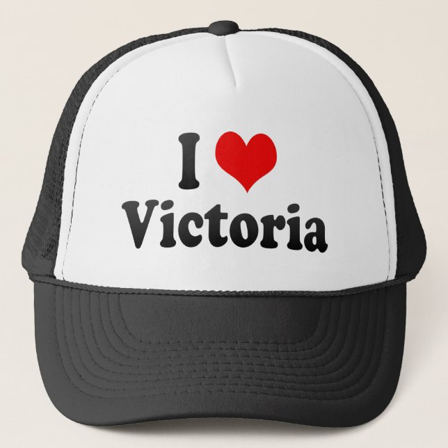 Boné Eu amo Victoria, Canadá (Frente)