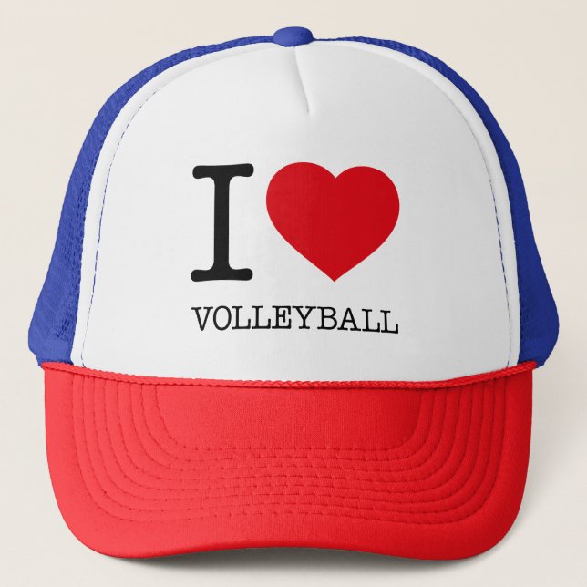 BONÉ EU AMO VOLLEYBALL (Frente)