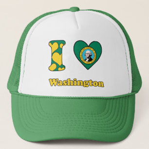 Boné Eu amo Washington