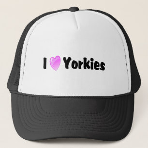 Boné Eu Amo Yorkies