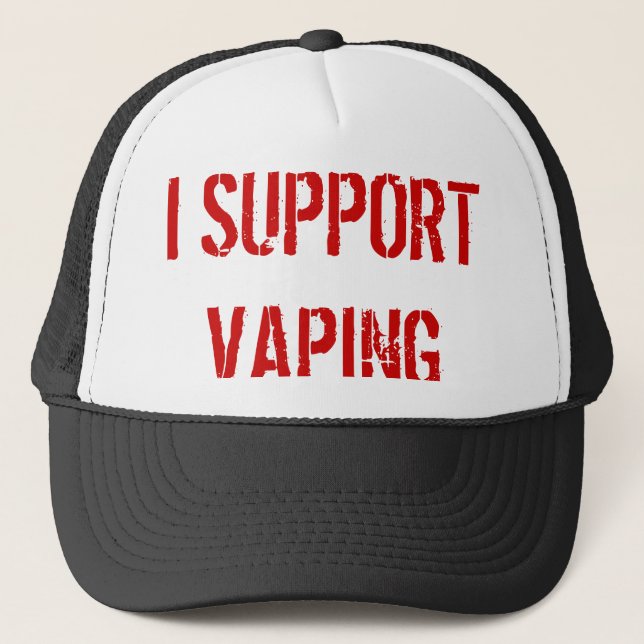 BONÉ EU APOIO VAPING (Frente)