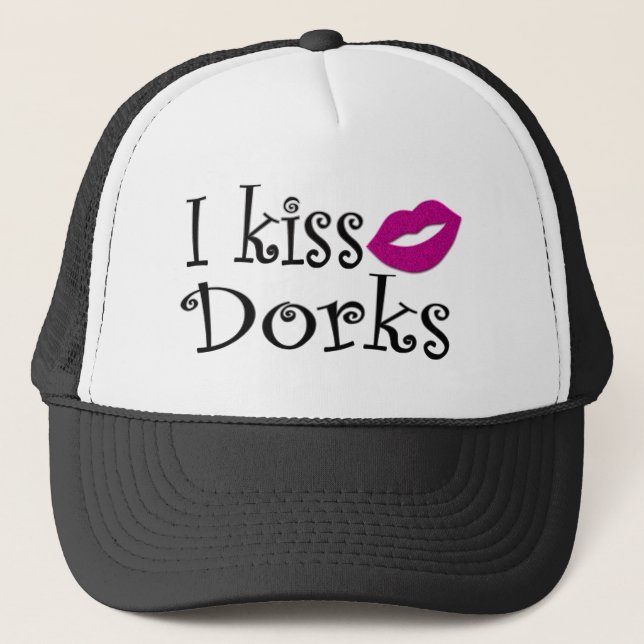 Boné Eu beijo Dorks (Frente)