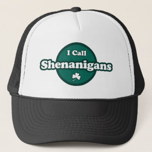 Boné Eu Chamo De Irlandês Bonito Shenanigans Dizendo