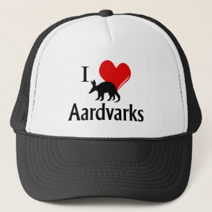 Boné Eu Coração Aardvarks