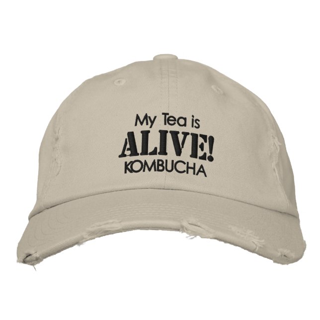 Boné Eu coração Kombucha (Frente)