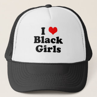 Boné Eu Corto Meninas Negras