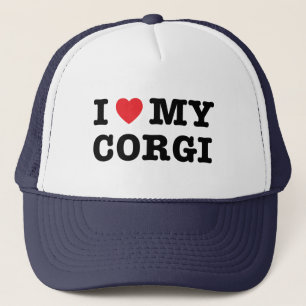 Boné Eu Corto Meu Chapéu De Caminhoneiro De Corgi