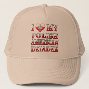 Boné Eu Corto Meu Polonês Americano Dziadek