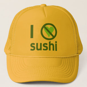 Boné Eu deio o sushi