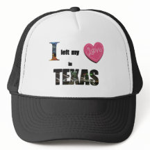 Eu deixei meu coração em Texas - ame o chapéu do