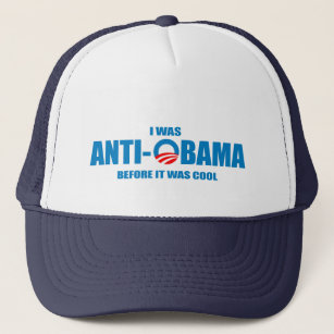 Boné Eu era anti-Obama antes que fosse camiseta legal