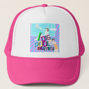Boné Eu escavo festas na piscina!