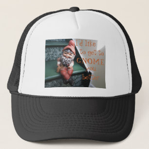 Boné Eu gostaria de ir ao GNOME, melhor chapéu