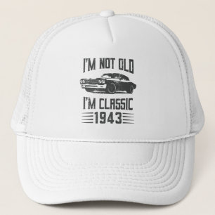 Boné Eu não sou velho Eu sou clássico Carro de Aniver